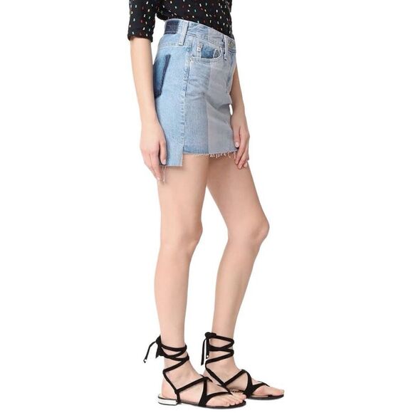 AG  Adriano Goldschmied Jeans Denim Skirt 27 (399) - Picture 2 of 16